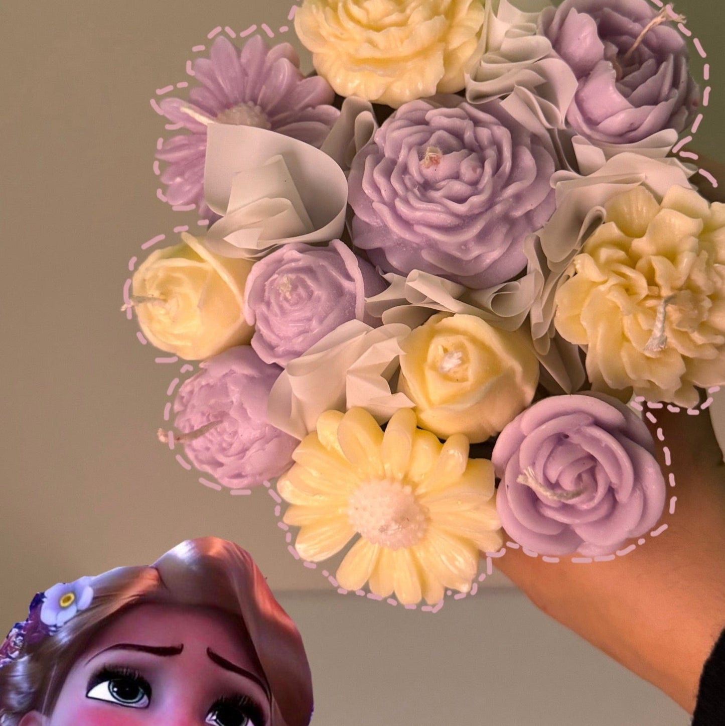 Tangled Candle Bouquet
