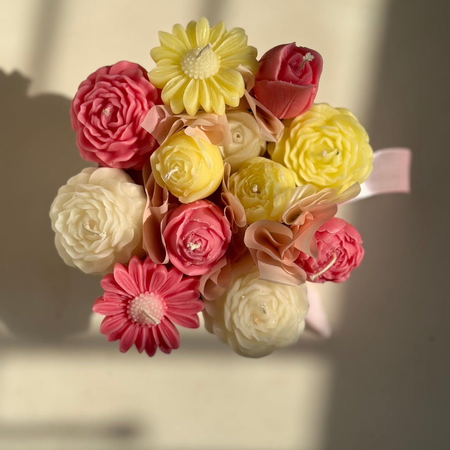 Sunset Candle Bouquet