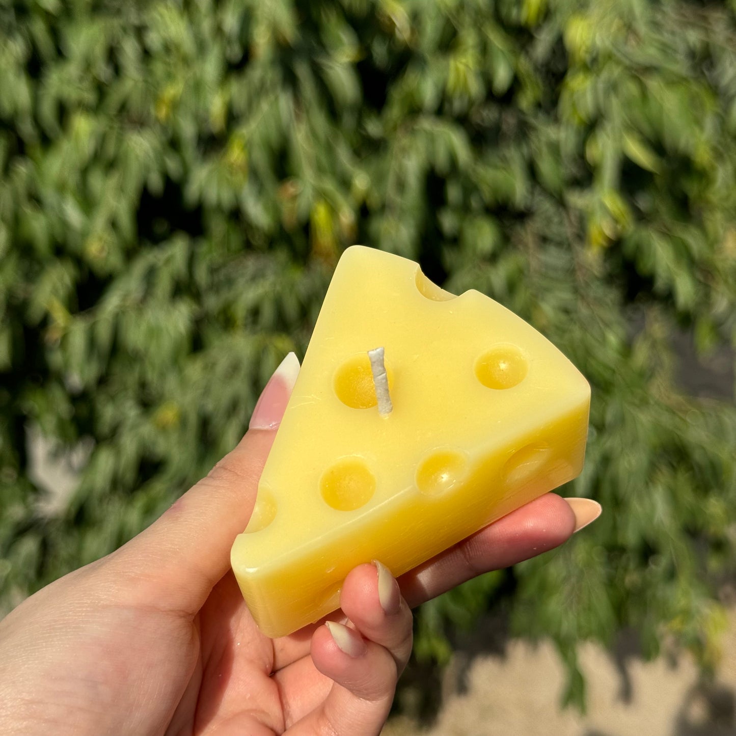 Cheese candle