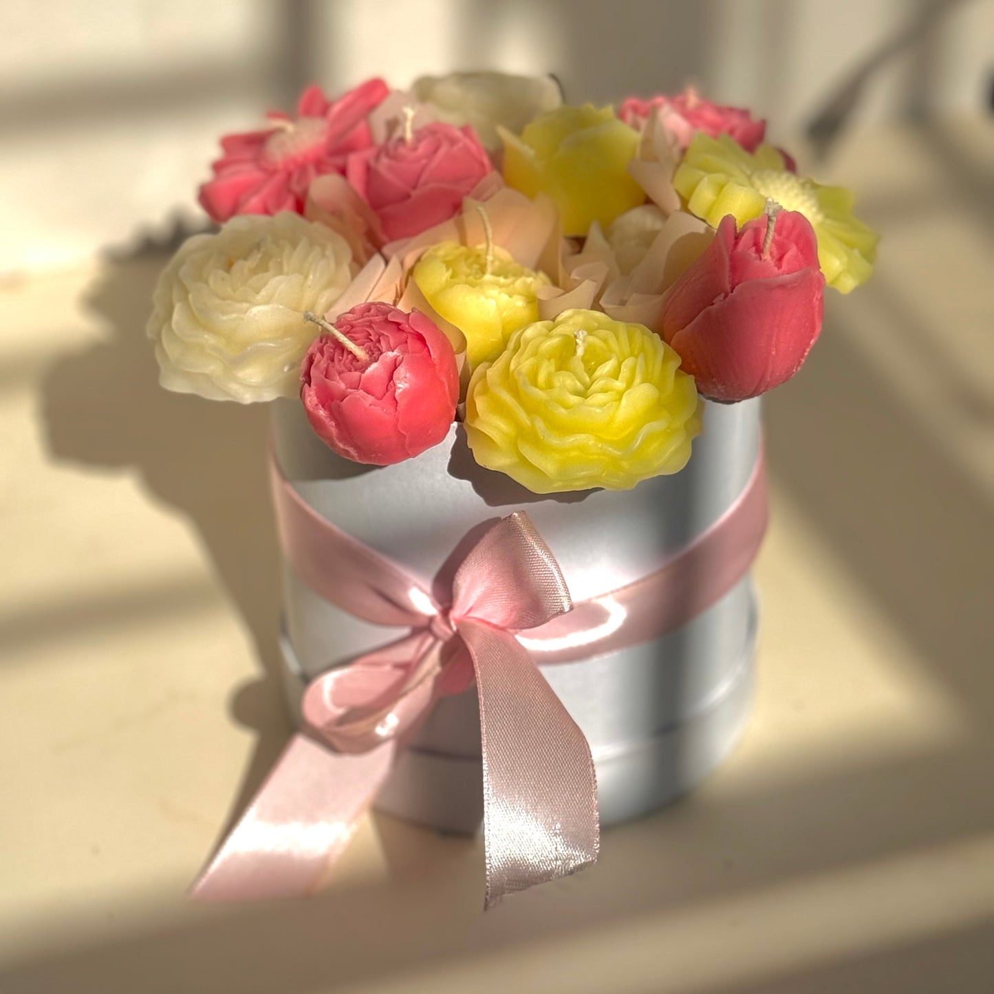 Sunset Candle Bouquet